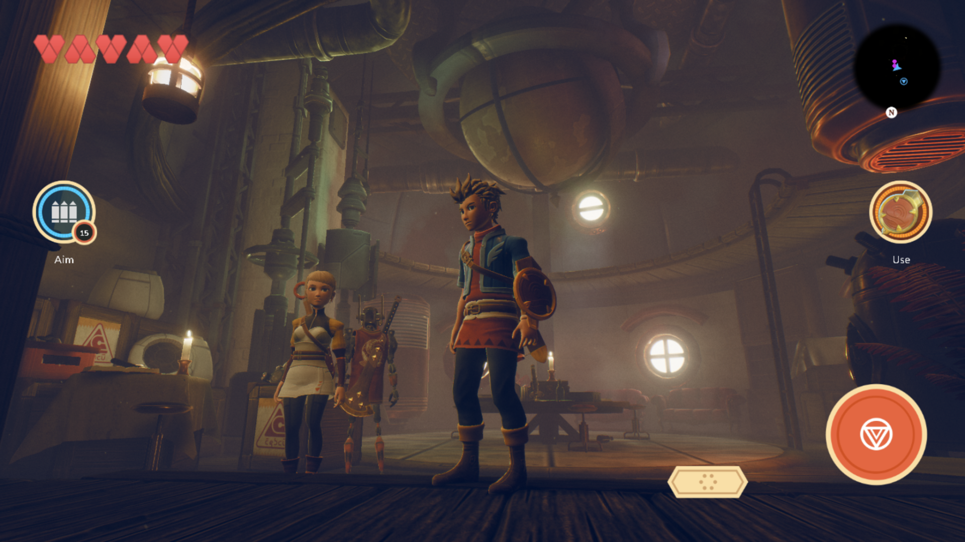 Oceanhorn dungeon screenshot
